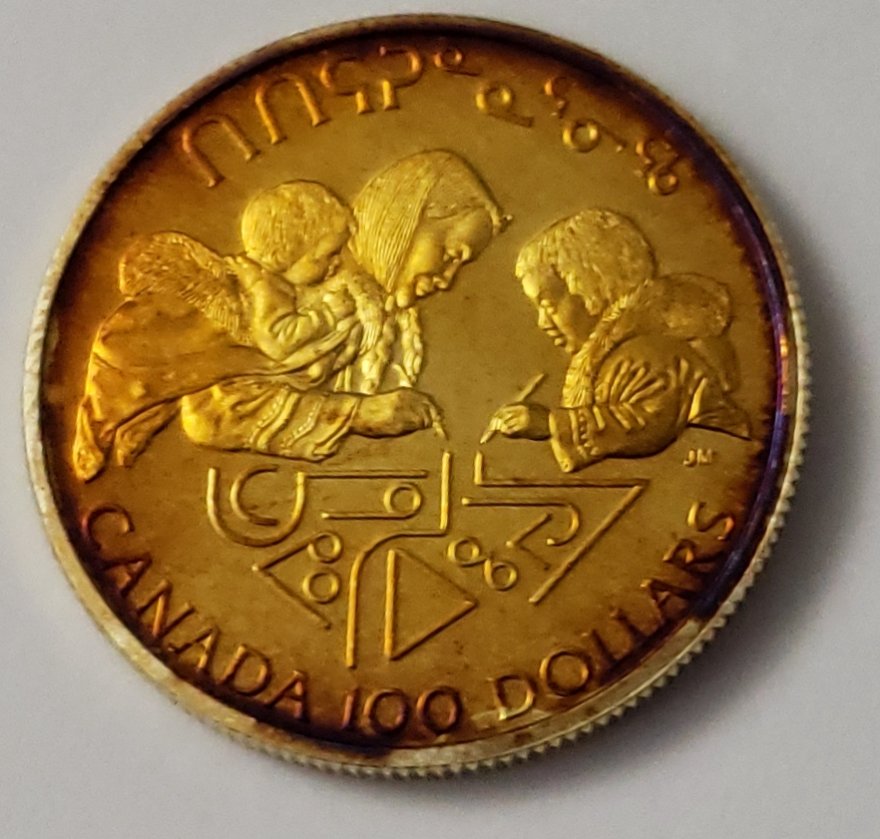 1990-$100-Gold-Proof-Coin-14k-Literacy-Year