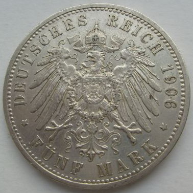 5-Mark-1906A-PreussenPrussia