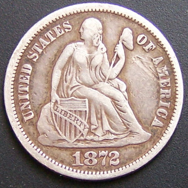 Dime-1872