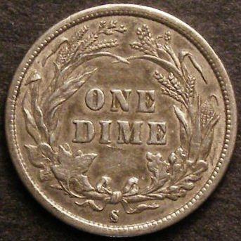 Barber-Dime-1895-Normal-Date-And-Doubled-S
