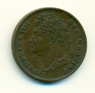 1825-Farthing