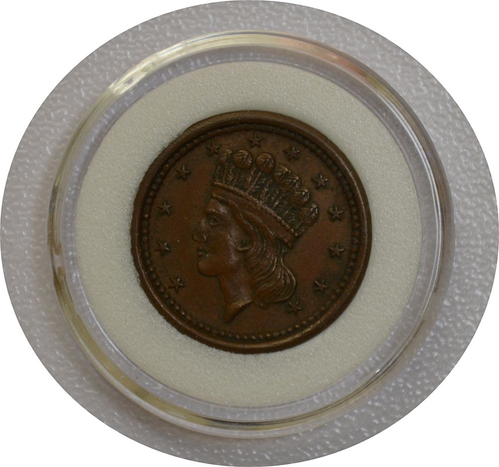 Civil-War-Token-Collection-In-CAPS-Album