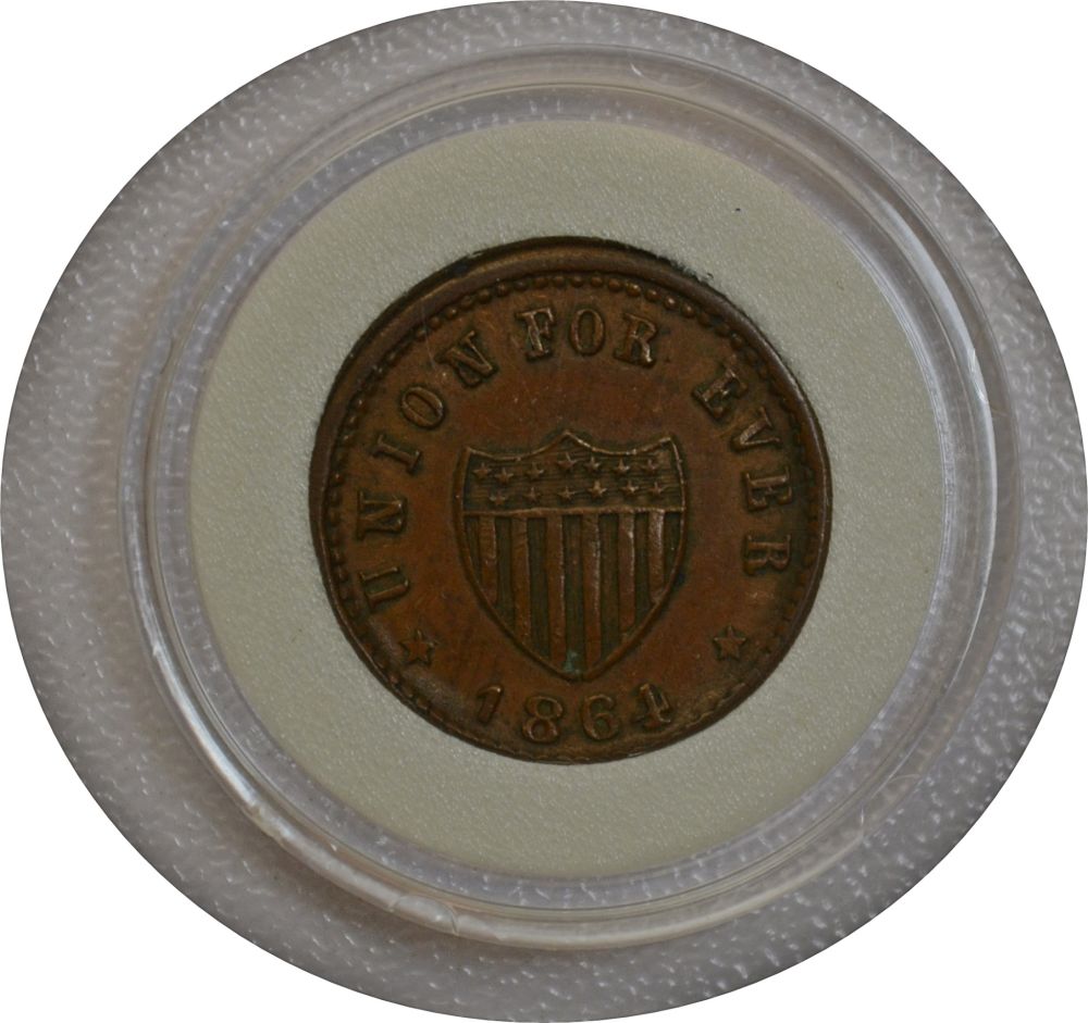 Civil-War-Token-Collection-In-CAPS-Album
