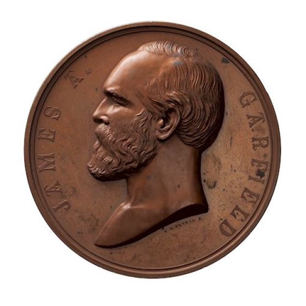 President-Garfield--Inauguration-Medal-Or-Token