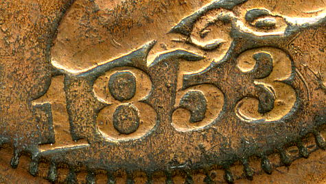 1853-Large-Cent---Dbl-Die-Date?