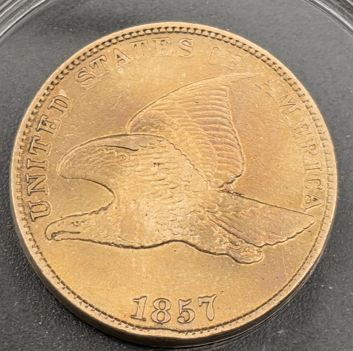 1857-Flying-Eagle-Cent-For-Grading