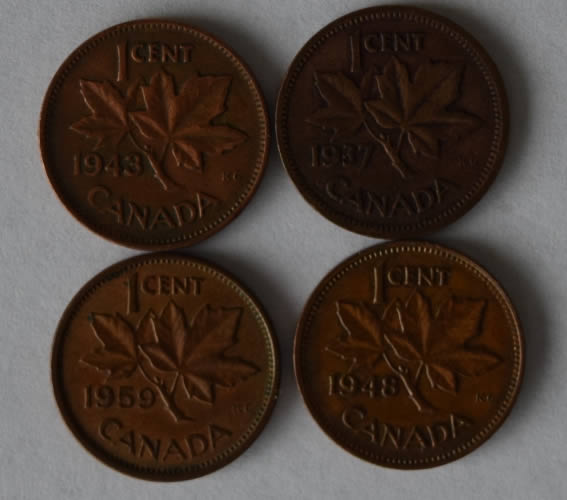 Coin-Toning-Colors-And-The-Grade---Pennies