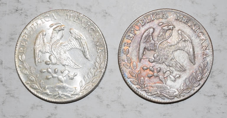 1893-And-1895-Mexican-8-Reales