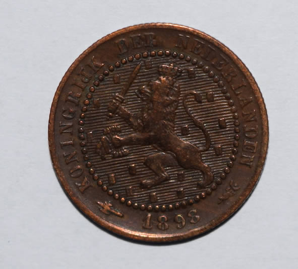 1898-Netherlands-One-Cent