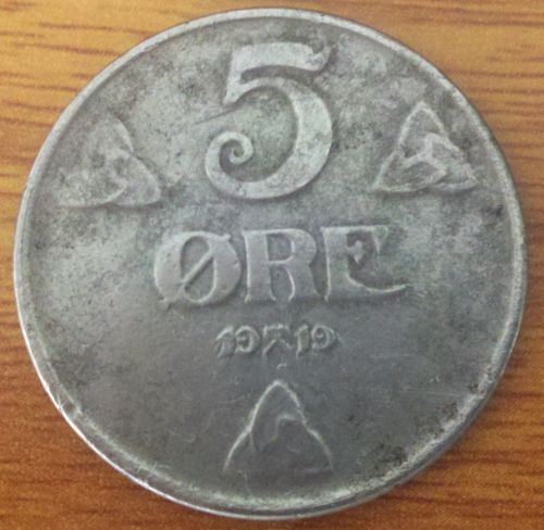 5-Ore-1919-Norway