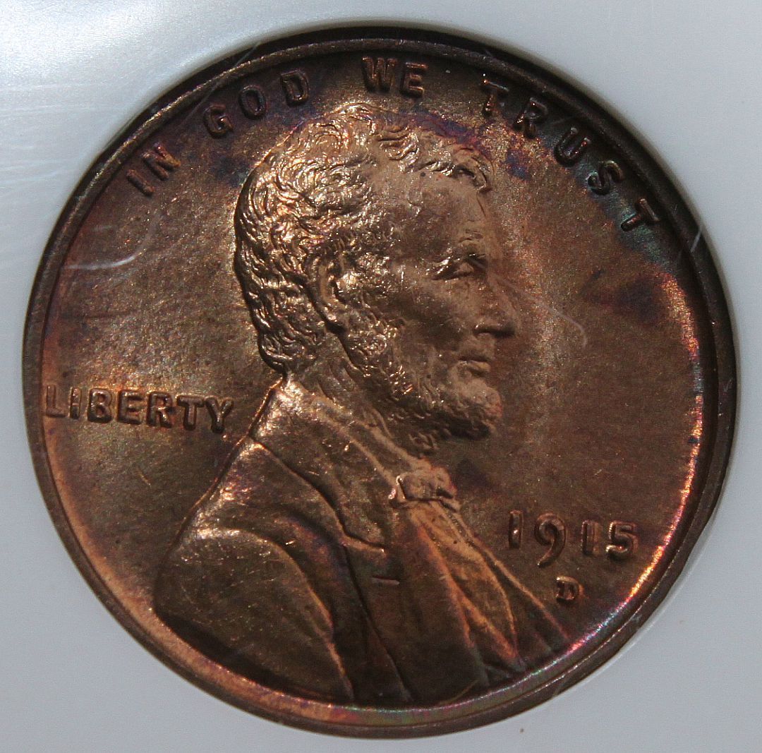 Curious-What-You-All-Think-Of-This-Graded-1915-D-Wheat-Penny-With-Color.