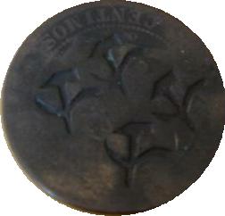 Spanish-Diez-Centimos-1877-1879-With-Soviet-Stamp?