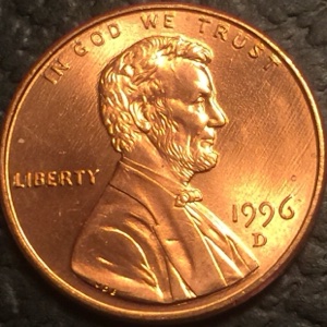 1996-D-Penny:-Is-This-Just-Die-Errors-On-Both-Obverse-And-Reverse?