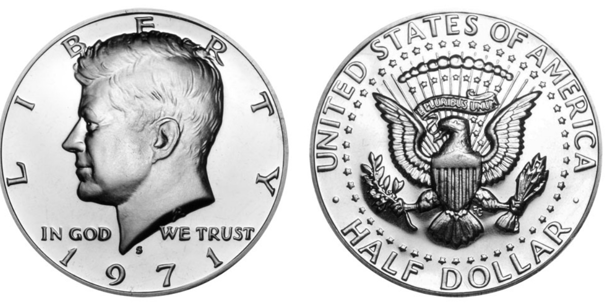 Proof-1971-S-Half-Dollar:-Wrong-FG-Initials-Design?
