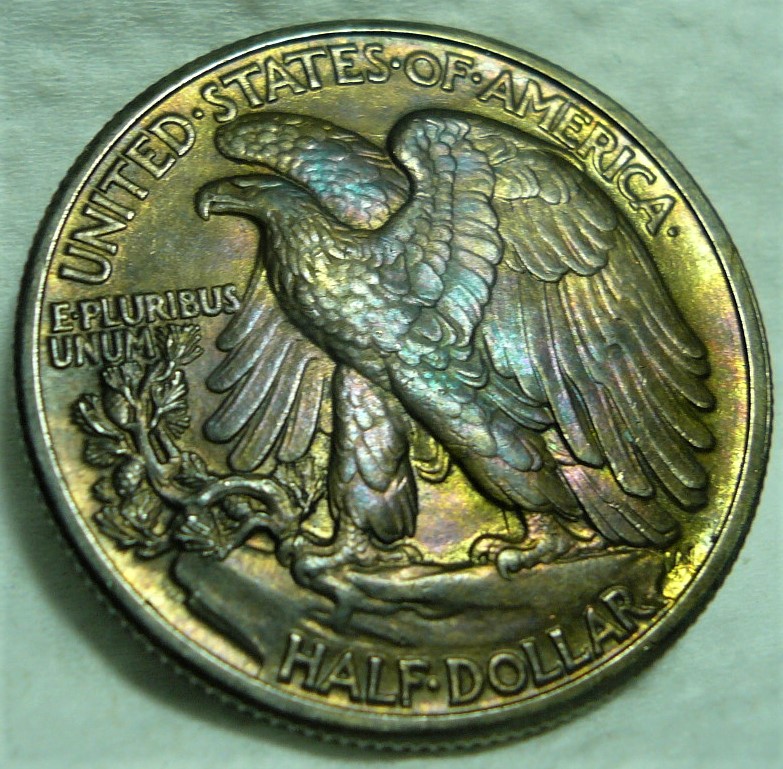 1941-Walking-Liberty-Half-Dollar-Toner---Help-With-Grading-Etc!