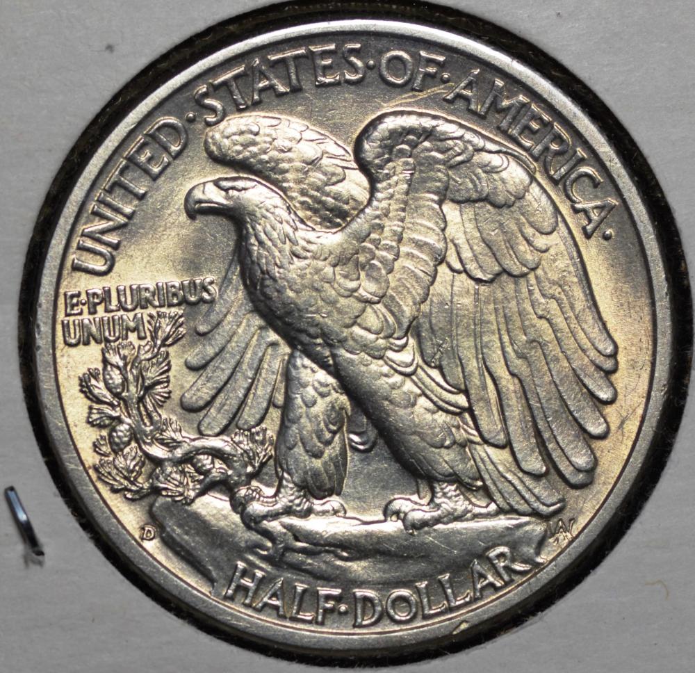 1937-D-Walking-Liberty-Lt-Toning-Some-Luster-Thoughts-On-Grade!