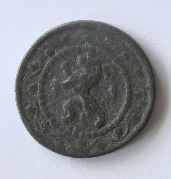 Belgium-10-Centimes-1916-German-Occupation-Material-Error