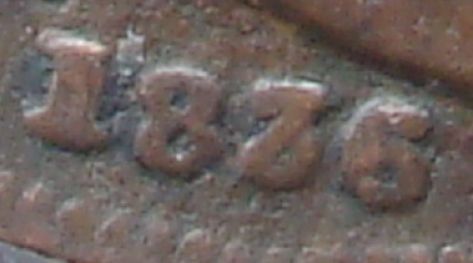 UK-Farthing-1836-Overstrike/Overdate?