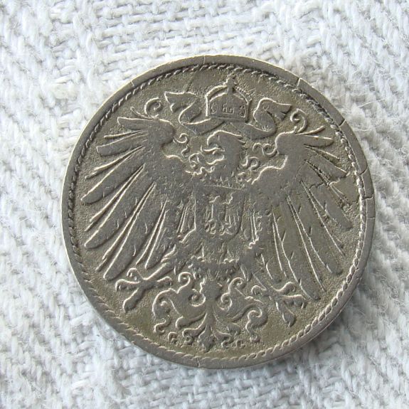 10-Pfennig-Strange-Front-And-12-Heller-1794-Several-Struck