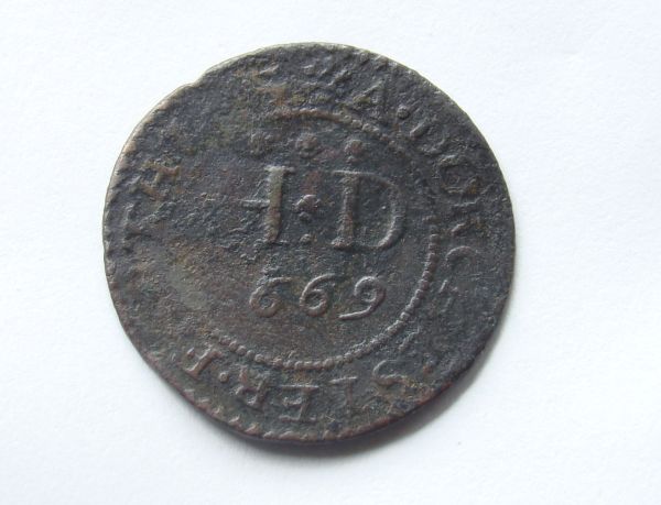 Farthing-Ireland-1601-And-Dorchester-Farthing?
