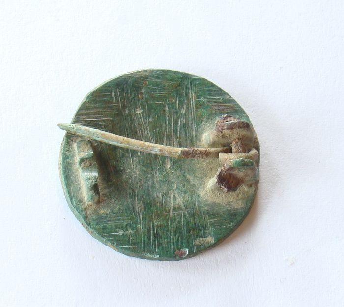Coin-Fibulae-With-Needle-!-Unique