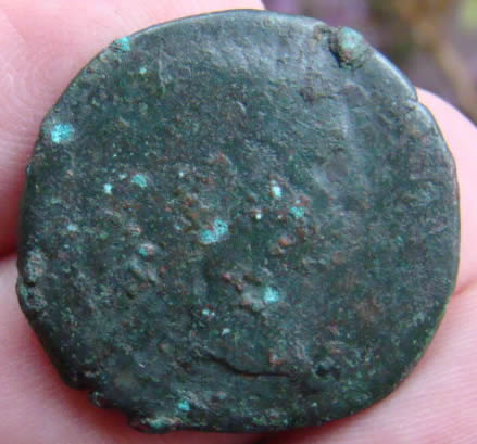 Stamp-On-Tiberius-Coin