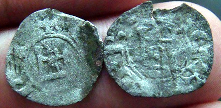 2-Crusader-Pieces-Baldwin/Hugh-Or-Lusignan?