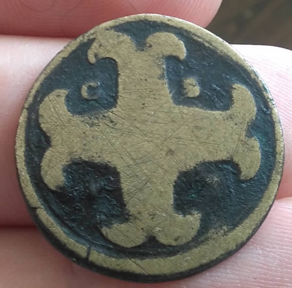 Coin-Or-Token-With-Cross