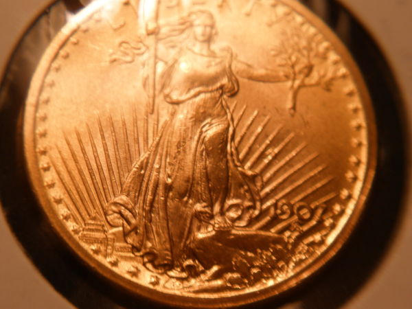 1907-Gold-Saint-Gaudens-Double-Eagle---Grade-Opinions?