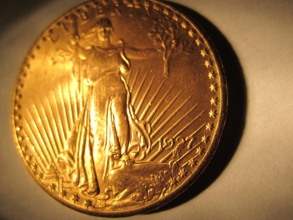 1927-Gold-20$-Saint-Gaudens-Double-Eagle