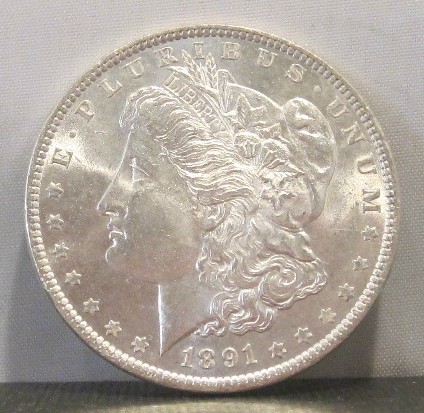 1891-P-Morgan-Silver-Dollar