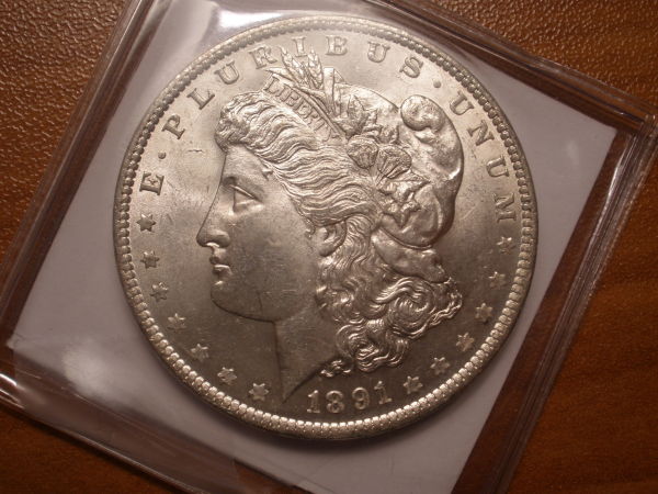 1891-P-Morgan-Silver-Dollar