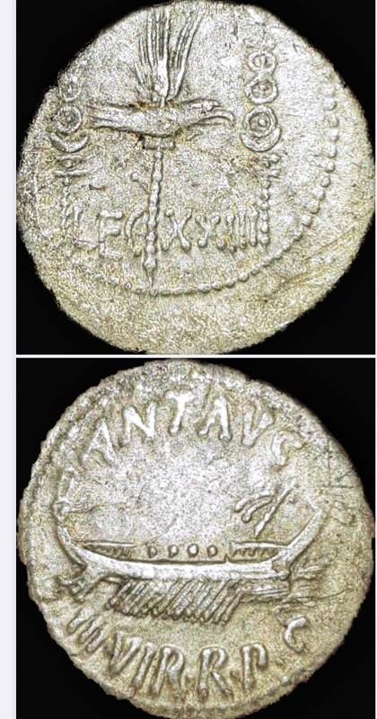 Roman-Republik-M.a.-32-31-BC-Leg-XXIIi