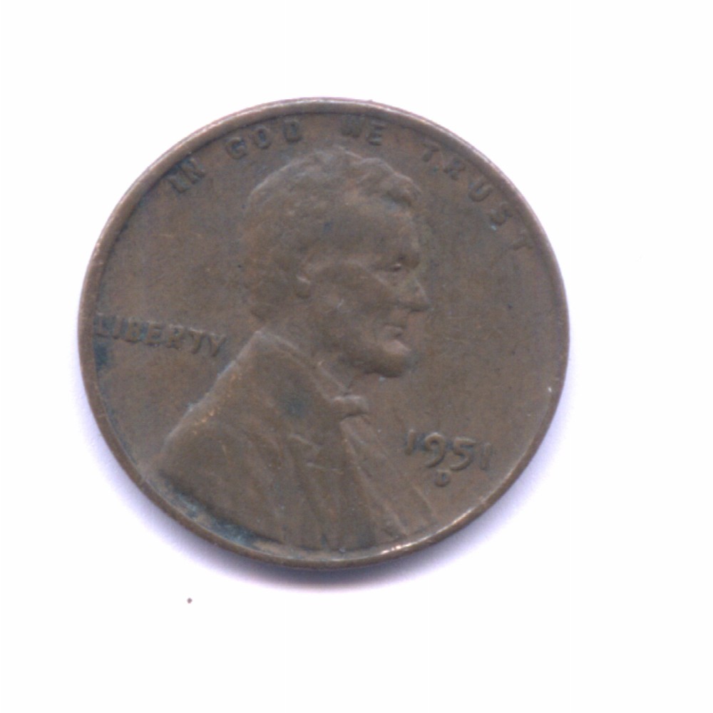 1951-D-Lincoln-Wheat-Cent-Mint-Mark-D-Is-Touching-The-5in-The--Date