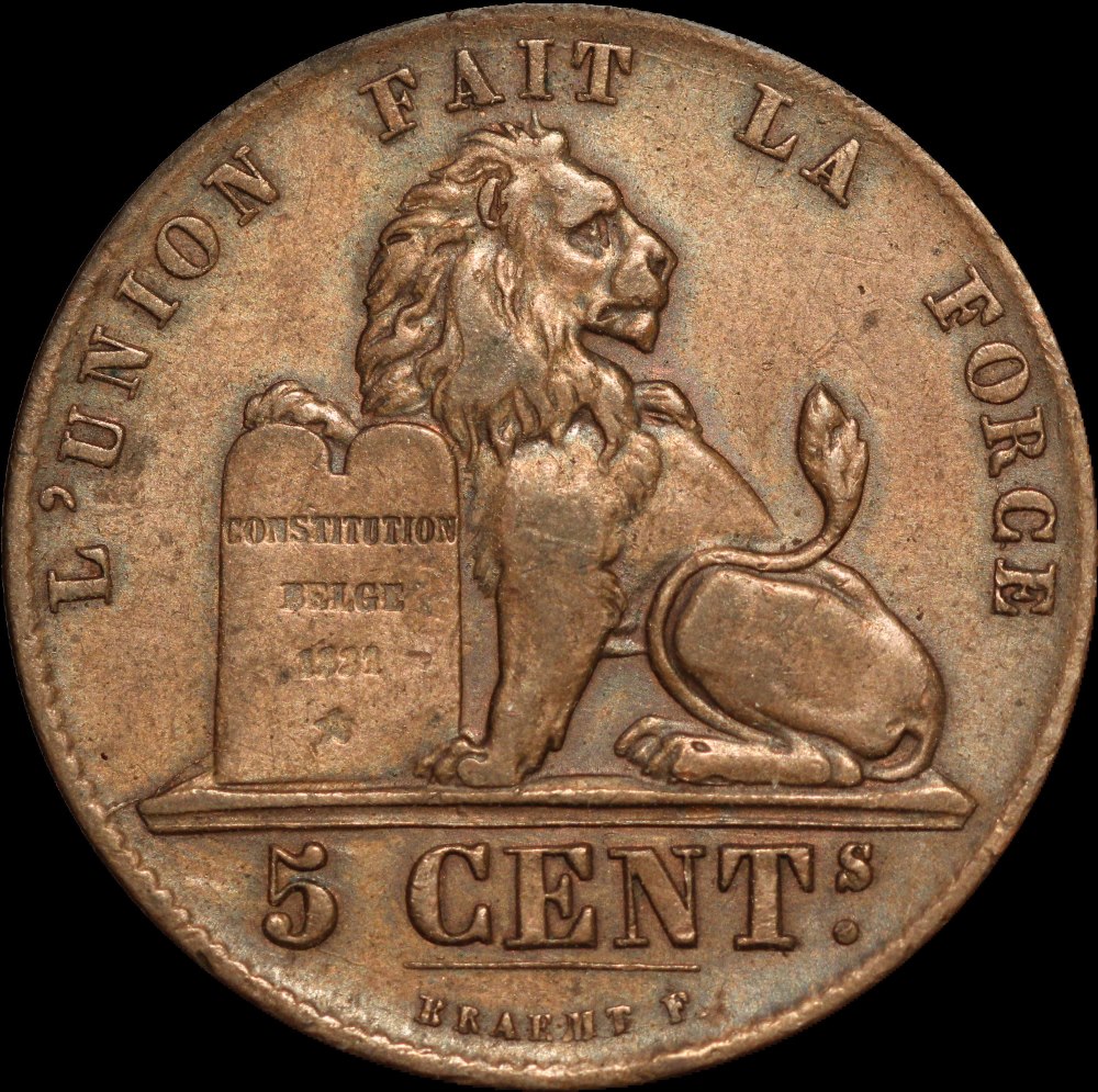 1856-Leopold-Premier-Belguim