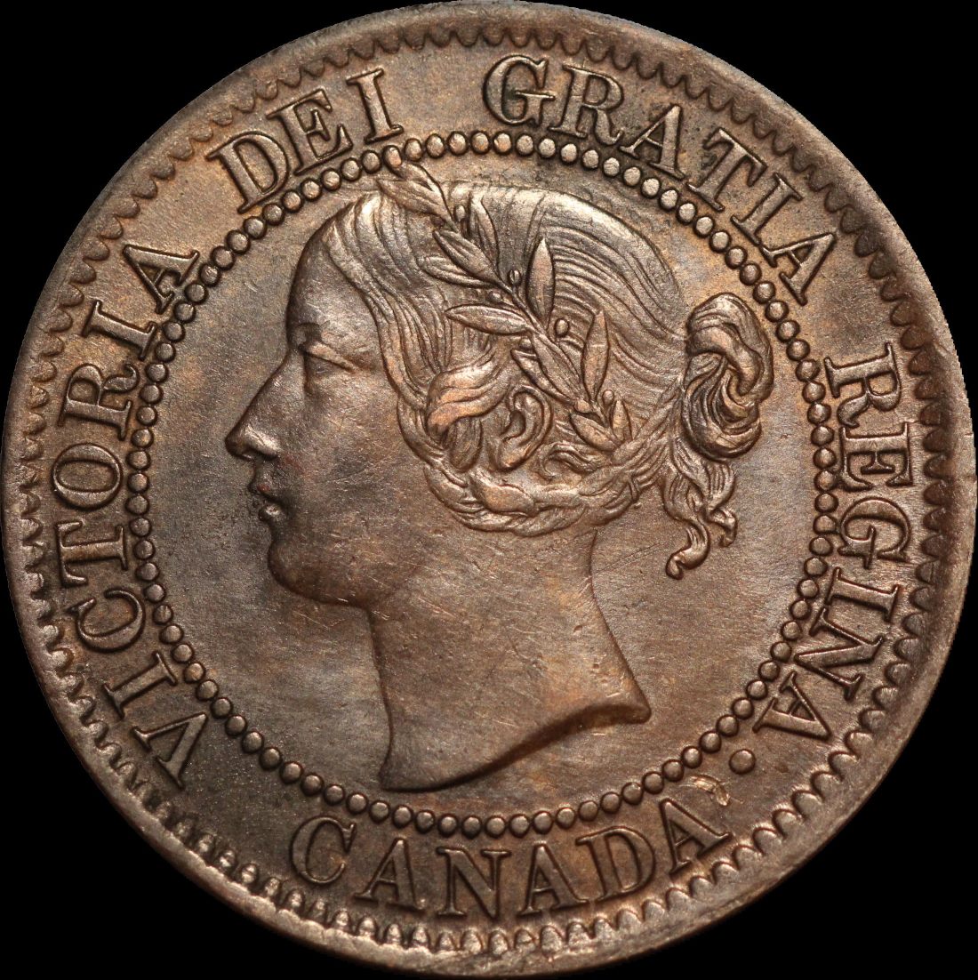 1859-Cent-With-Very-Nice-Rev.-D/C's