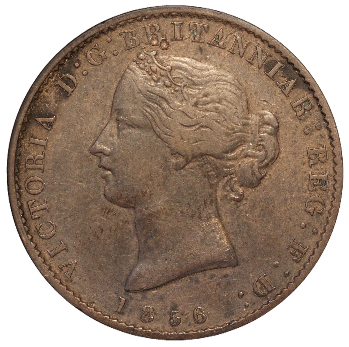 1856-Province-Of-Nova-Scotia-Halfpenny-Token