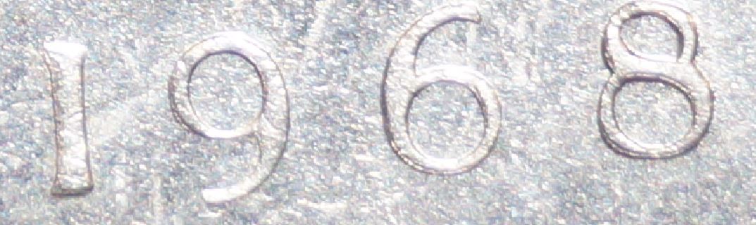 1968-Nickel-Dollar