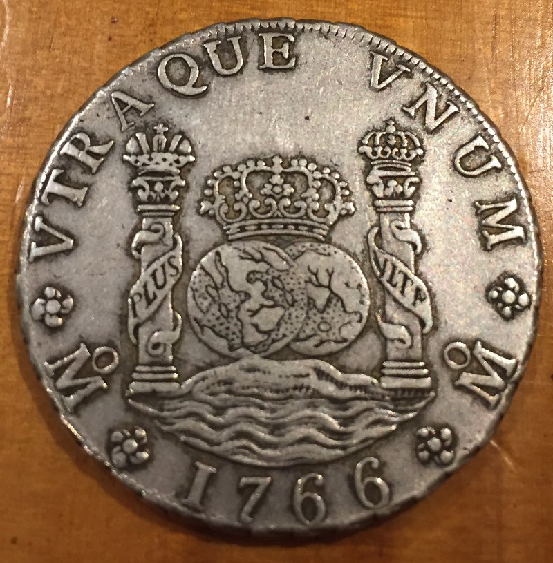 Latest-Purchase:-1766-Pillar-Dollar-And-Central-American-Republic-8-Reales