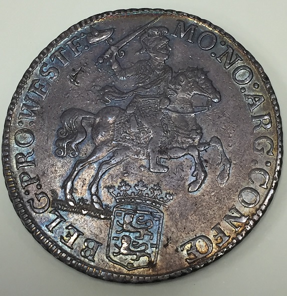 Newest-Addition-To-My-World-Coins:-1771-West-Friesland-Silver-Rider,-Enkhuizen-Mint.