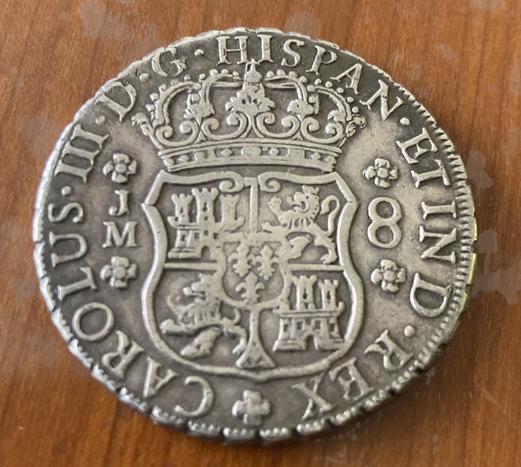 1772-Lima-Pillar-Dollar-Last-Year-They-Were-Minted.-Dot-Over-One-Mint-Mark