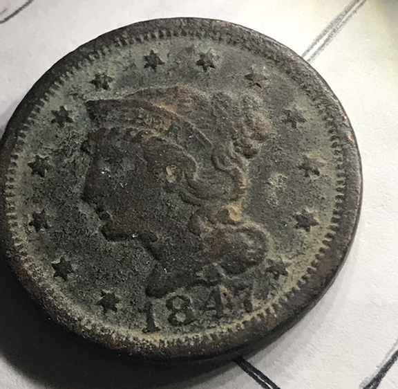 1847-Large-Cent-With-Weird-