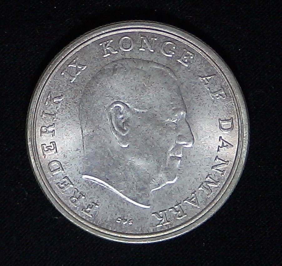 Wedding-Coin-Or-Token-|-Denmark-5-Kroner-1964