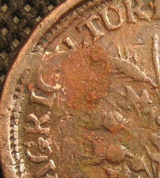 Rust-?-On-A-Copper/Bronze-Coin