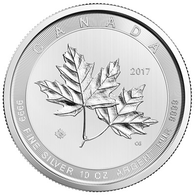 10-Ounce-Canadian-Magnificent-Maple-Leaf-Silver-Coin......2017