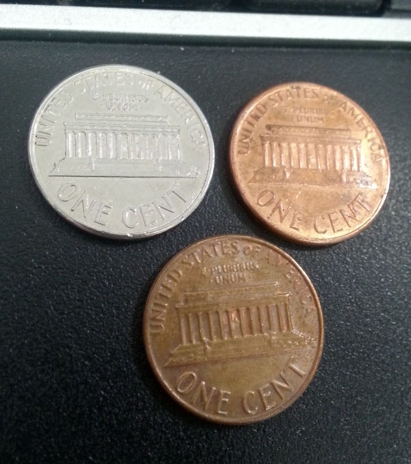 Found-1991-Zinc-Penny,-In-Pretty-Good-Shape