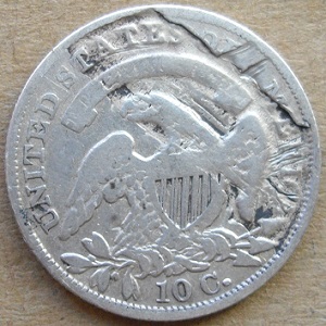 1834-Capped-Bust-Dime---Is-All-This-Damage-From-The-Mint?