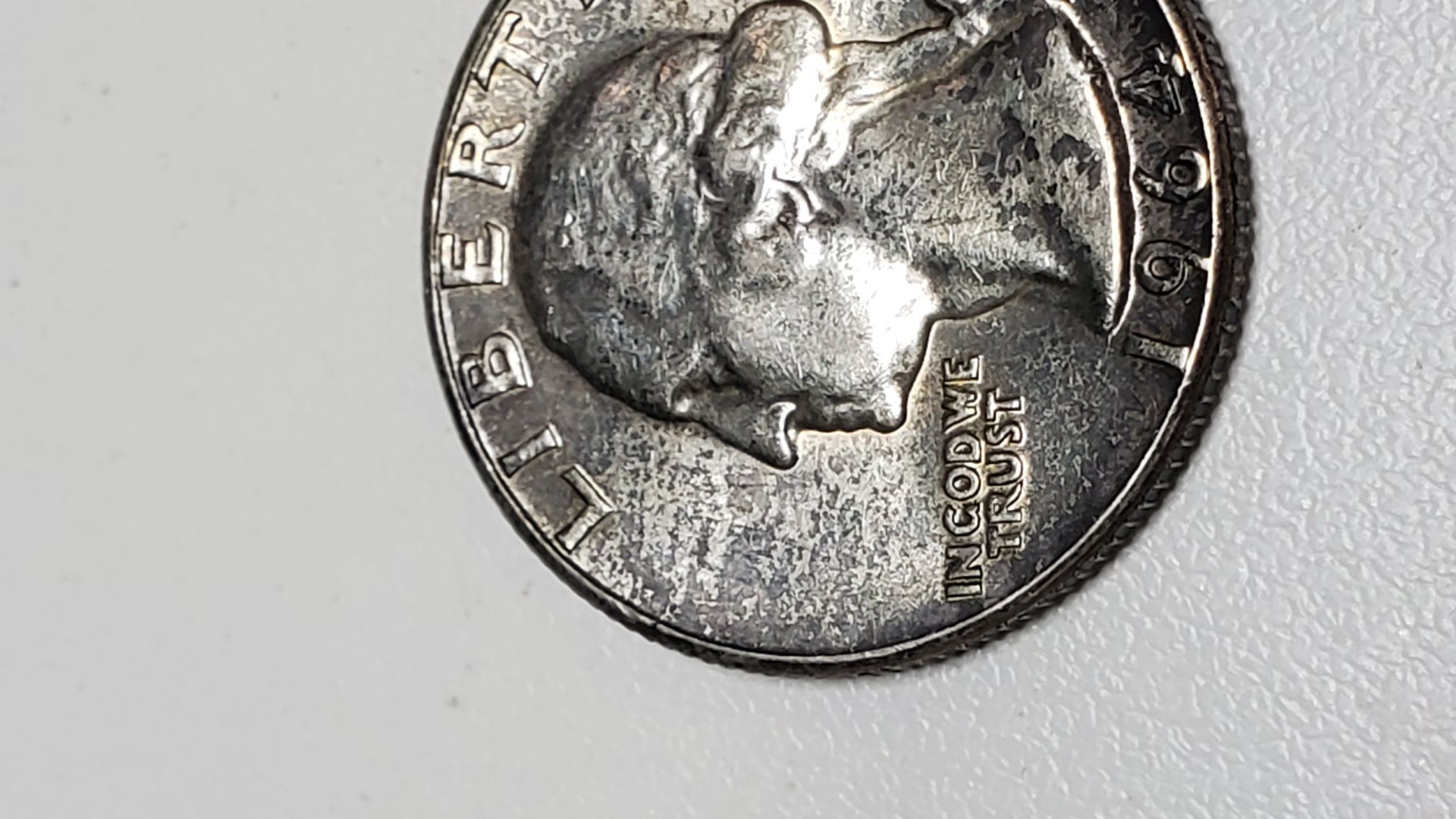 1964-Washington-Quarter-With-A-Could-Be-Planchet-Error-And-DDO-Or-Machine-Doubling?