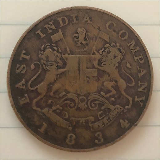1834-Half-Anna---East-India-Company