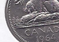 1964-5-Cents-Extra-Water-Line-Variety
